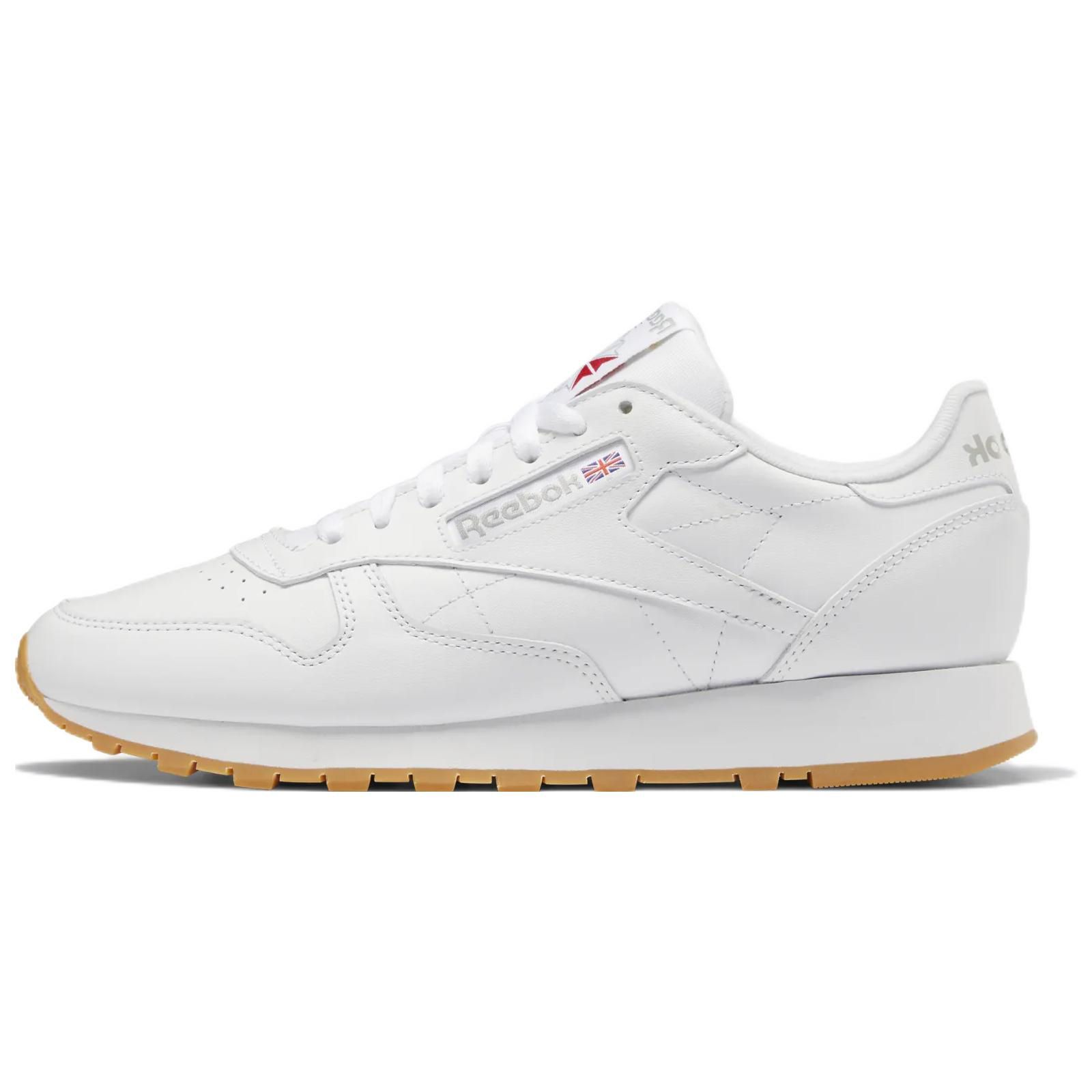 

Reebok Classic Leather White Grey Gum Unisex Sneakers Footwear-White Pure-Grey-3 Rubber-Gum-03 GY0952 41