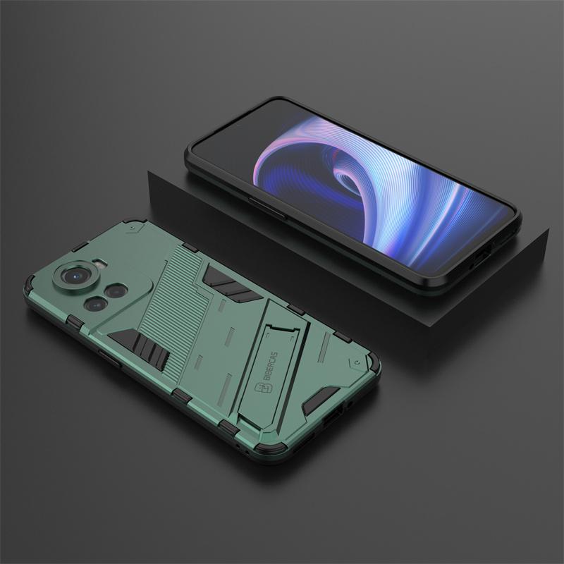 For OnePlus Ace 5G Case Car Magnet Shockproof Armor Protective Back Cover For One Plus 10R 10 R 5G Stand Holder Phone Cases