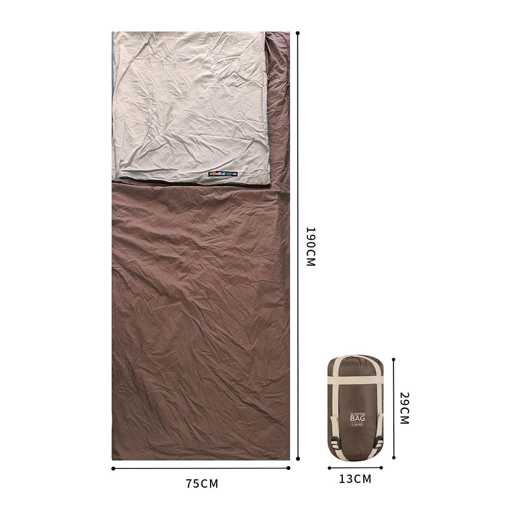 Aj Living Sleeping Ideal for Outdoor Car and Emergency Preparedness Lightweight, Envelope-Style Bag, Compact, All-Season, 1.0kg/1.4kg, Warm,