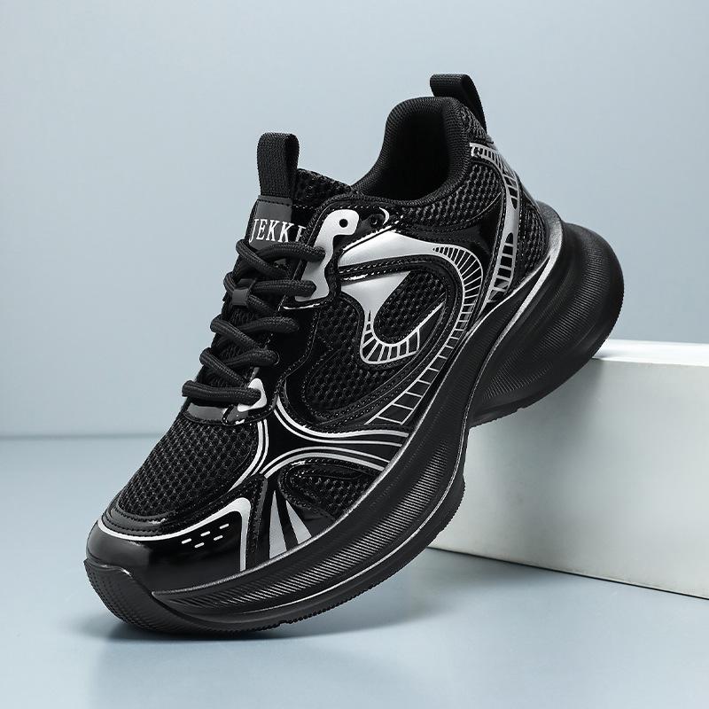 

Summer new trend retro running shoes men s color matching design feeling comfortable breathable casual sports 44