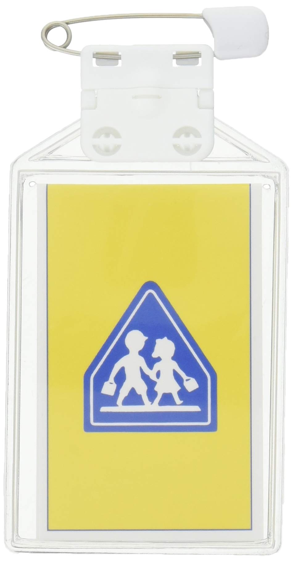 

Nishikei Kids Turnable Rotating Name Tag Small 10 Pieces White KTC-SW