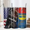 IM-OLD/WD-40 Themen Edelstahlbecher-Set, 20 oz, Isolierte Reisebecher mit Strohhalmen