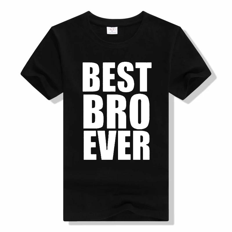 Best Bro Brother Ever T Shirt fashion cotton o-neck t shirt summer Short sleeved top t shirt M
