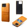 For Asus Zenfone 11 Ultra 5G Case Leather Coated PC Phone Cover with 2 Card Slots