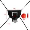Basketball Hoop for Trampoline Frame Kids Adults Easy to Assemble Lightweight