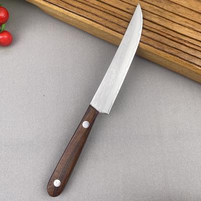 67-ply Forged Damascus Steel Steak Set Blade Sharp Peeling Fruit Knife Smooth Solid WoodHandhandle Boning Knife