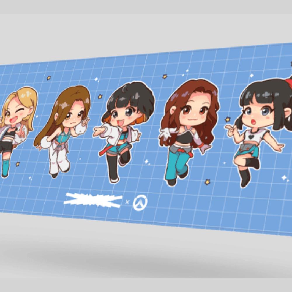 LE SSERAFIM x Overwatch 2 マウスパッド le sserafim overwatch 2 mouse pad OG ver overwatch 2 length