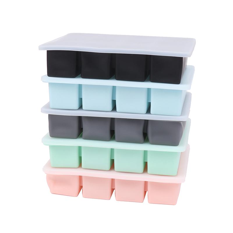 4 Grids Long Ice Cube Tray Mold Reusable Silicone Ice Cube Mold Bpa Free Ice Maker Food Grade Silicone Ice Cubes Mould