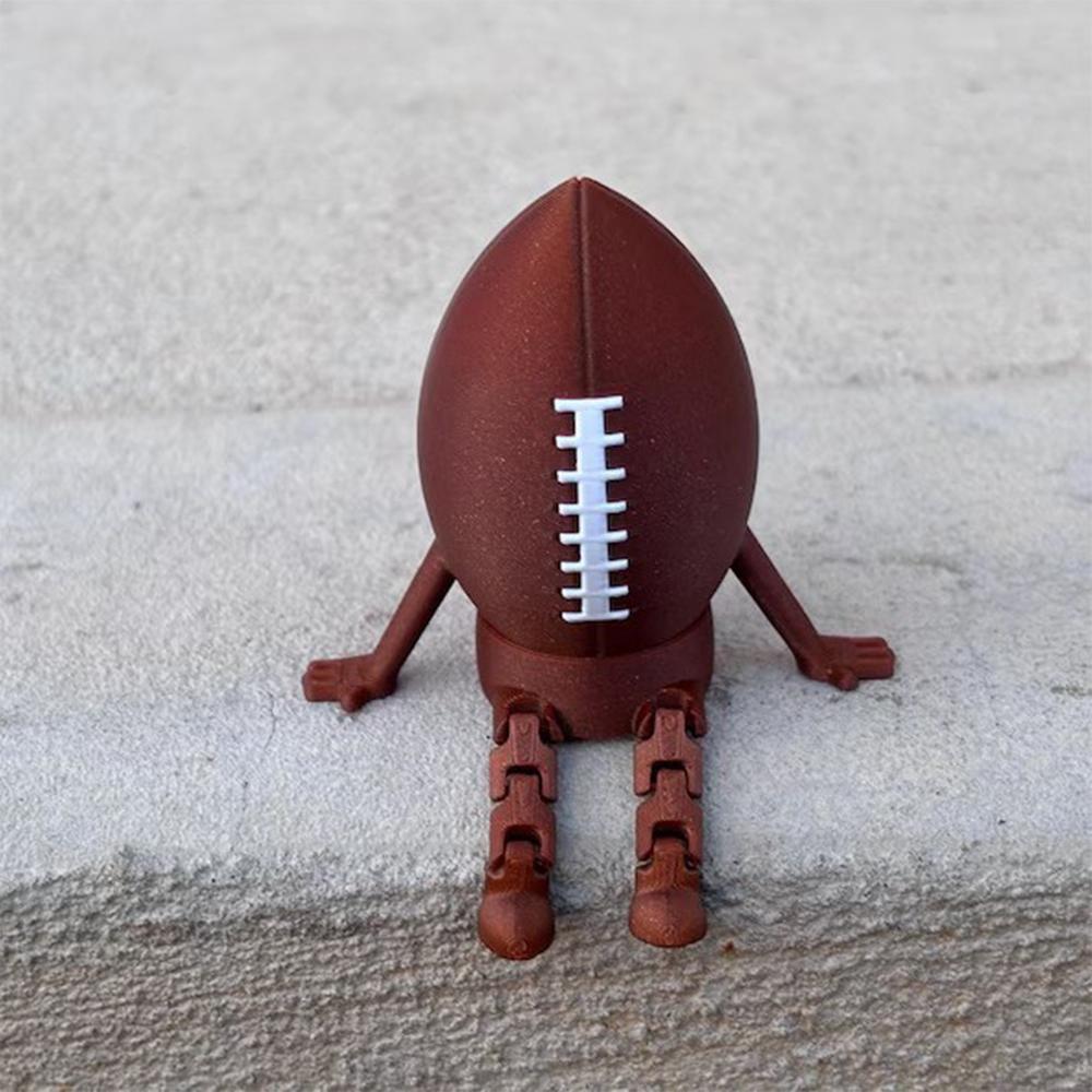 Statues For Home Decor 3D Printing Football-Shaped Home Furnishing Decoration Modern Desktop Decorations For Living Room Bedroom