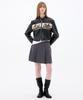 Alikim Moon Night Pleats Skirt / Charcoal