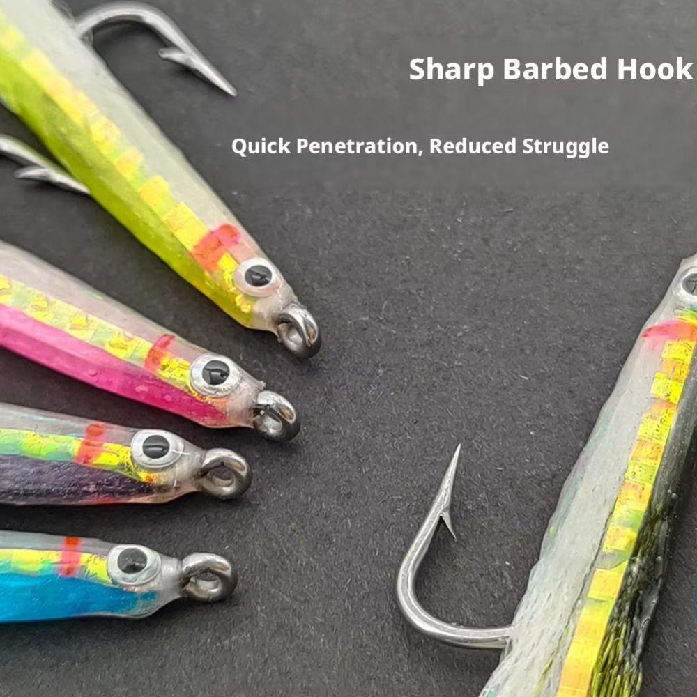 Stainless Hooks Fly Fishing Sand Eel 3D Realistic Realistic Fish Eye Surf Candy Fly Lure Surf Candy Design Sand Eel Pattern