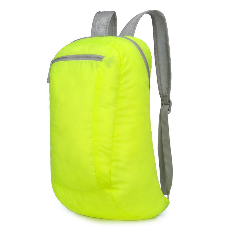Outdoor Waterproof Foldable Lightweight Backpack Large Capacity Camping Hiking Travel Daypack Leisure Men Women Sport Bags