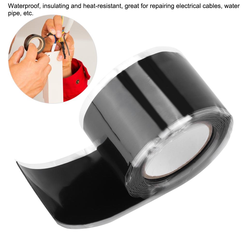 Electrical Cables Waterproof Insulation Heat Resistant Self Adhesive Silicone Tape 3 M