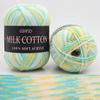 50g/roll Double Knitting DIY Crafts Warm Sewing Supplies Knitting Thread Knitted Yarn Milk Cotton