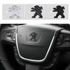 ABS Car Steering Wheel Sticker Emblem Badge for Peugeot 308 307 408 208 508 3008 2008 3008 5008 Interior Accessories