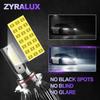 Compatible For Chevy Silverado 1500 2500HD 2007 2008 2009 2010 2011 2012 2013 2014 2015 Bulbs, 9005 H11 High/Low Beam With 5202 Fog Light Bulbs, 600%