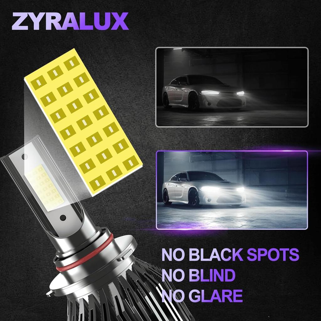 Compatible For Chevy Silverado 1500 2500HD 2007 2008 2009 2010 2011 2012 2013 2014 2015 Bulbs, 9005 H11 High/Low Beam With 5202 Fog Light Bulbs, 600%