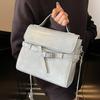 This Year, It Is Popular To Have a High Sense of Niche Design, Simple and Fashionable, Portable Small Square Bag, Commuting, Foreign Style and Versati