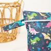 Children's Dinosaur Print Waterproof Hanging Diaper Bag (28x36 CM)
