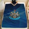Newcastle United F.C Flannel Blanket, High Quality Comfortable for All Seasons, Home Decor, Warmth and Comfort