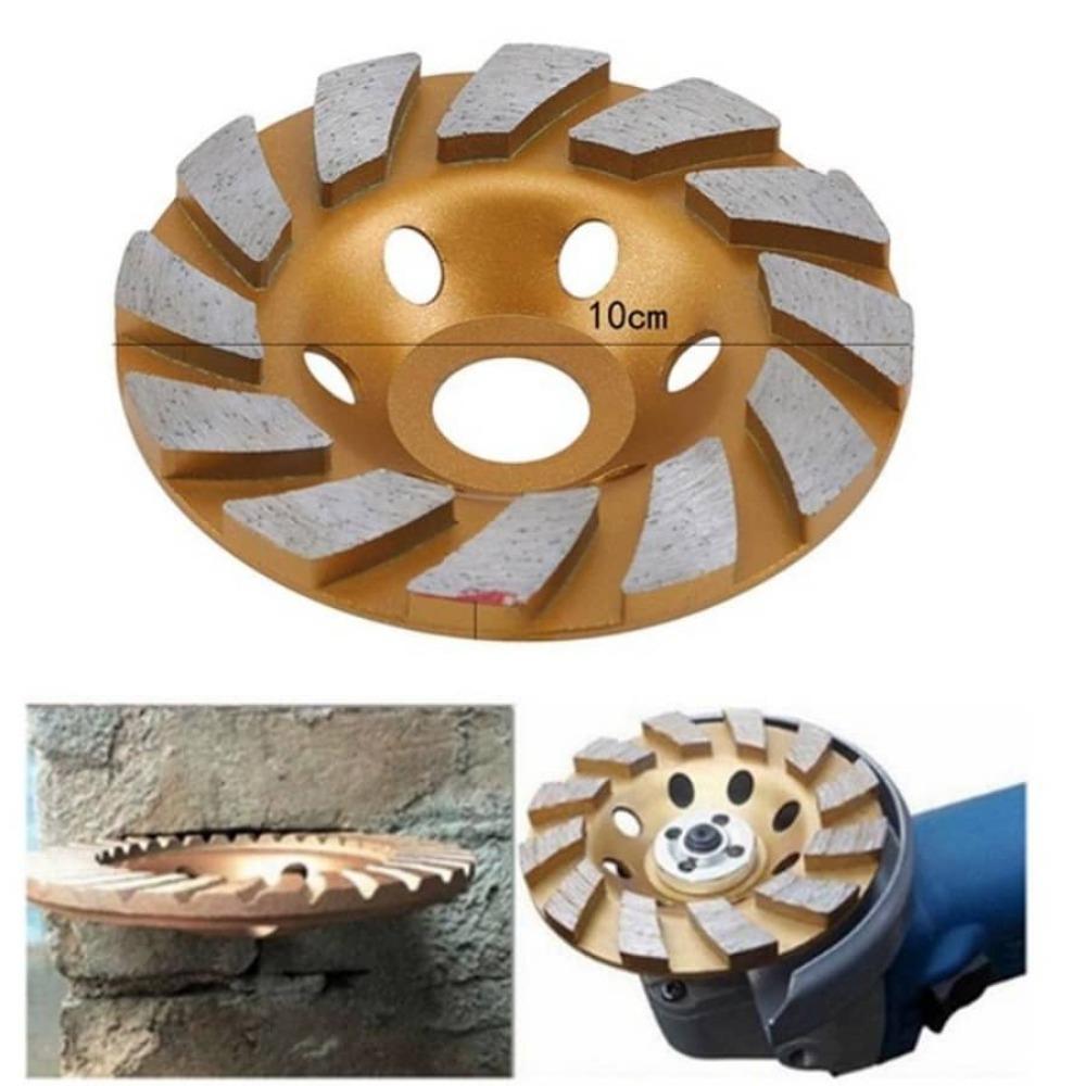 Segment Schleifen Maschine Rad Diamant Schleifen Cup Disc Beton Granit Stein Grinder DIY Power Tool