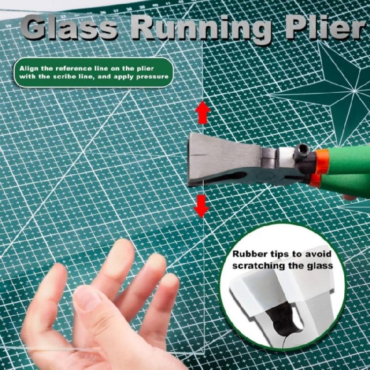 Versatile Glass And Tile Pliers Set With Ergonomic Grip Wear resistant Tool For Reduced Fatigue During Extended Use