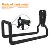 2 Pieces Sturdy Garage Hangers for Bikes and Ropes Water Pipe Holders Workshop Storage Solution Garden Tools Brackets