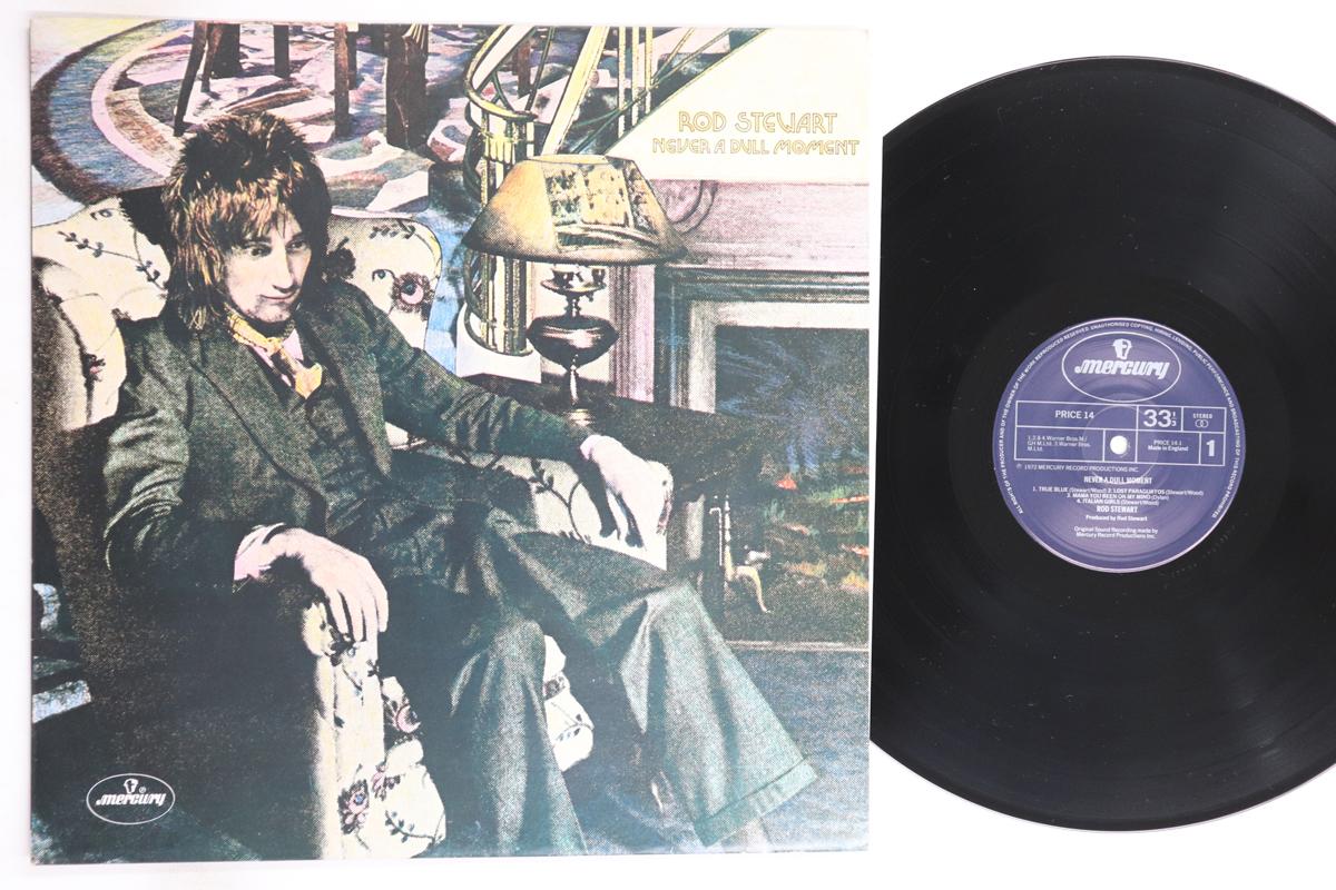 

LP Record ROD STEWART - Never A Dull Moment PRICE14 MERCURY UK Rock Used