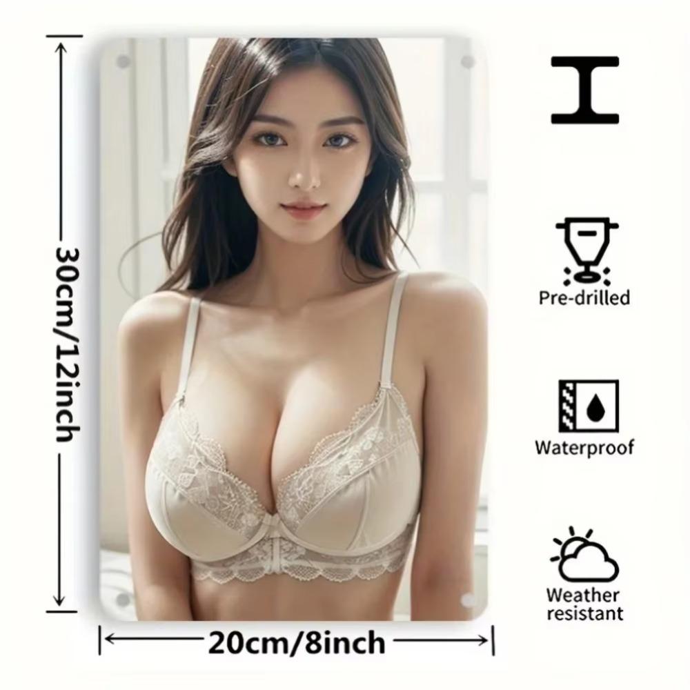 Vintage Retro Metal Tin Sign Wall Art Home Bar Decor