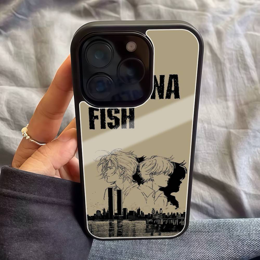

Japan Anime B-Banana FishS Phone Case For IPhone 17 Promax Air 16 E 15 14 13 12 11 Pro Max Y2K PC+TPU Cover iPhone 13