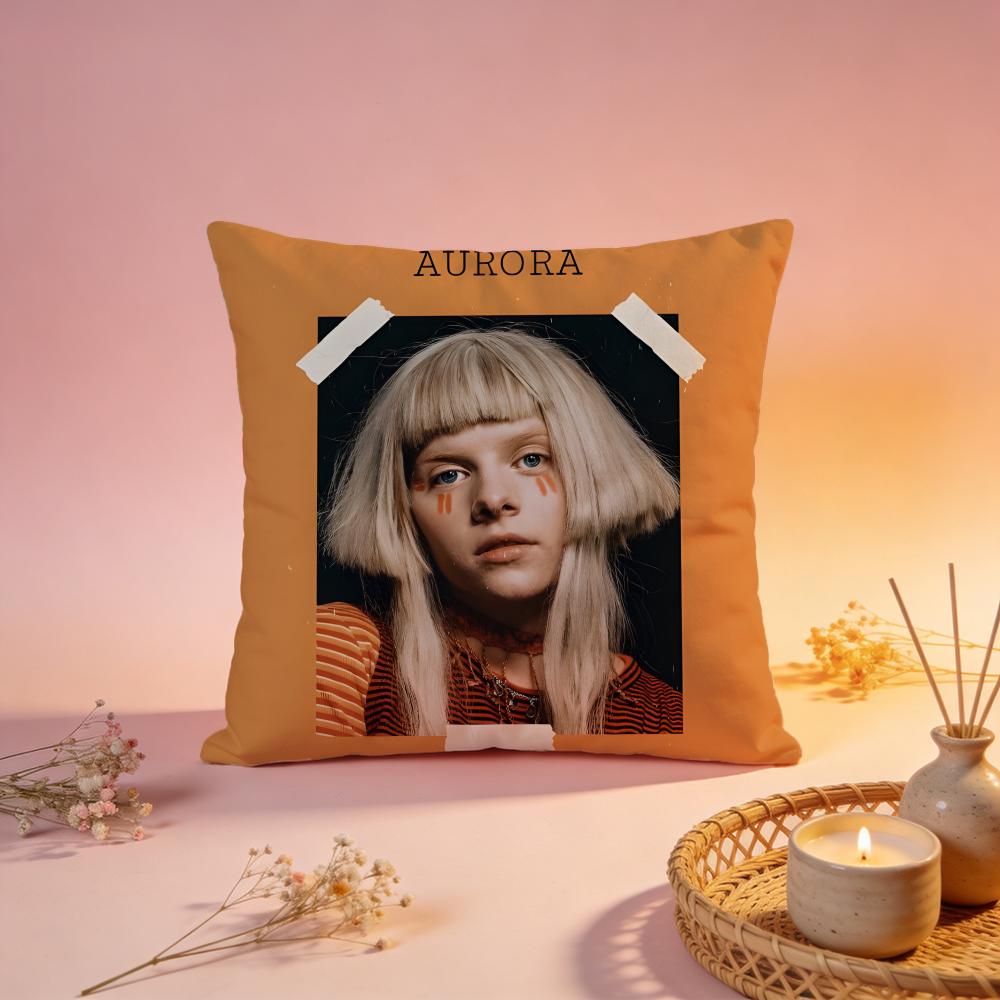 Stylish AAuroraful Cushion Cover Comfortable Durable Pillow Cover MultiScene for Home Office Car Sofa