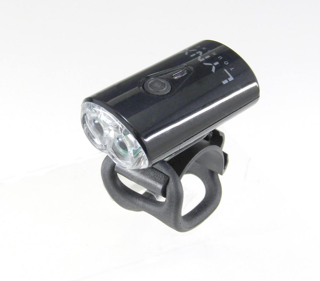 LYNX TOURING Rechargeable LED Headlight for Bicycles and Road 80 USB High-Power Bikes, Lumens, Compatible, Type-B, Waterproof, Auto-Dimming, 4-Level