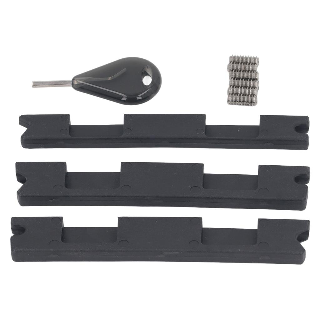 Fin Box Converter Professional Plastic Surfboard Fin Plug Adapter with Fin Key Screws for FUTURE 3pcs
