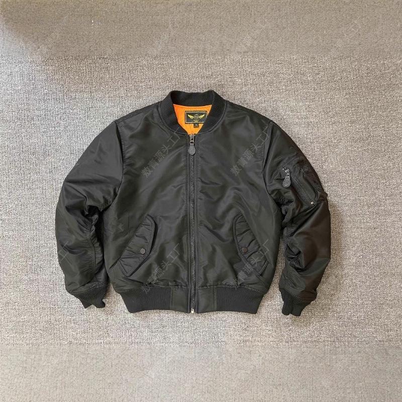 Ma1 Classic Military-style Cotton Flight Jacket for Men & Women, Double-sided Baseball Uniform, Spring/Autumn Coat