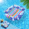 Four-tube Leaf  Floating , Inflatable Water Bed, Water Play Toy, Floating
