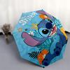 Stitch, Disney Themed Automatic opening and closing folding umbrella, 8-rib windproof, compact travel design, suitable for all occasion | Fa