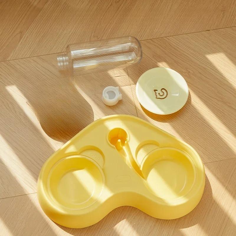 

Cat Feeder, Water Feeding Bowl, Water and Food Integrated Two-in-one Pet Cat Bowl, Pet Supplies, Feeding Accessories