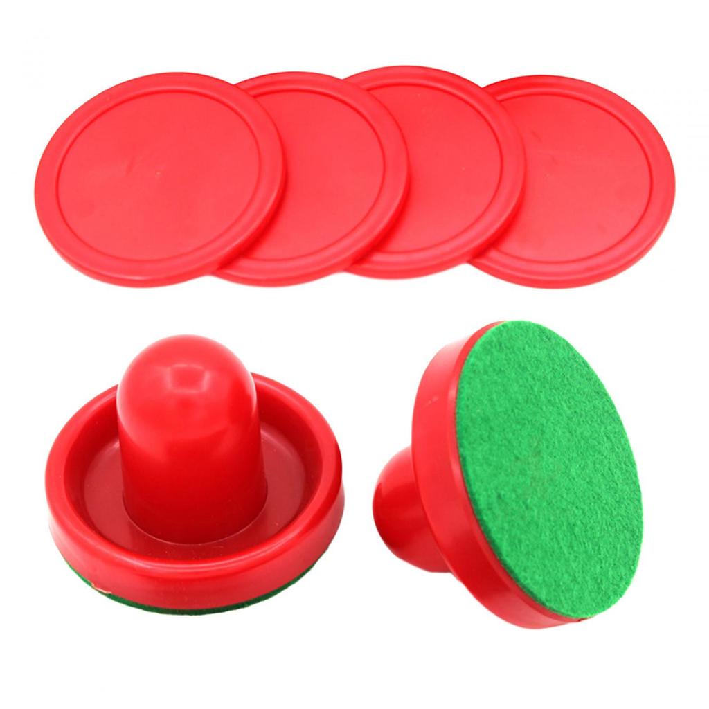 Air Hockey Pushers and Air Hockey Pucks, Goal Handle Pushers, Small Size Air