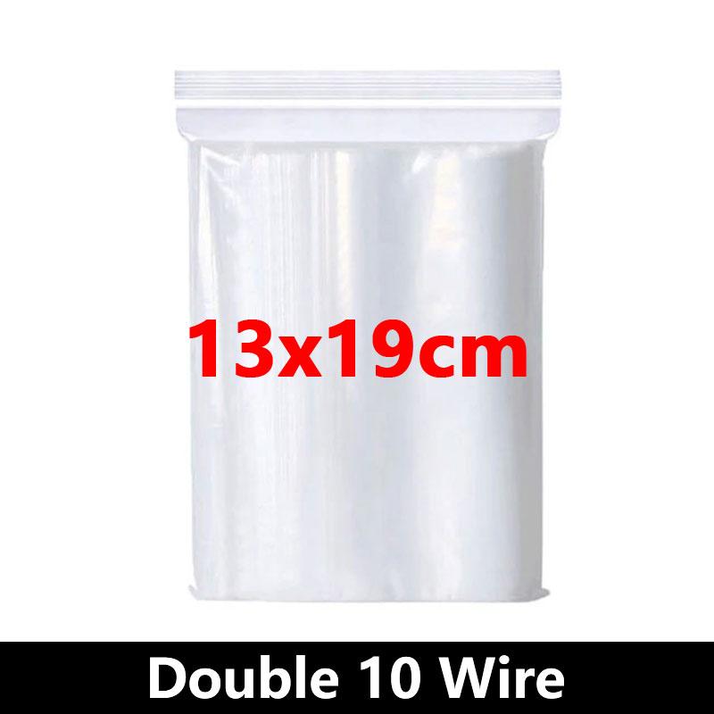 

Утолщенные герметичные пакеты с застежкой-молнией, прозрачный пластиковый пакет для хранения небольших ювелирных изделий, пищевая упаковка, многоразовый прозрачный герметичный пакет с застежкой-молнией 100pcs