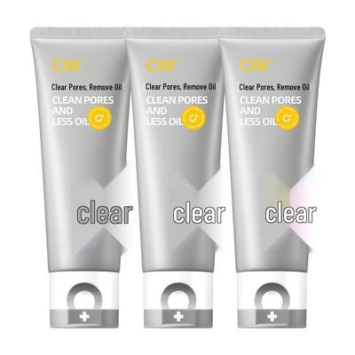 C-Key Amino Acid White Clay Dual-Tube Cleanser 3-Pack