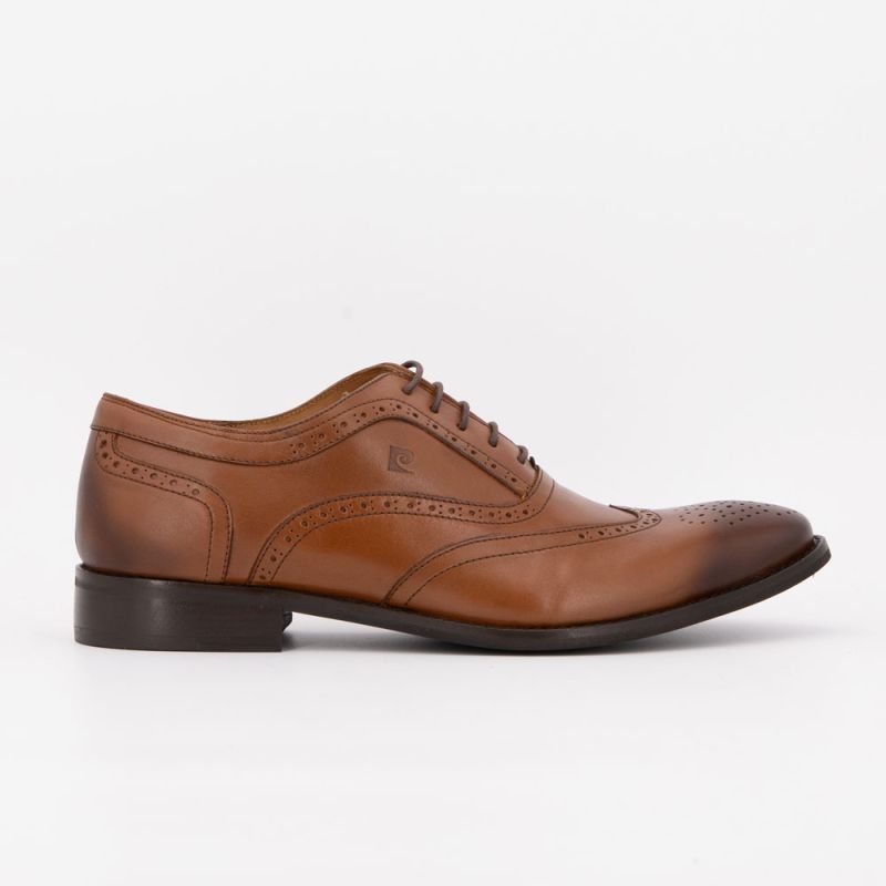 Derbies à lacets cuir lisse Homme PIERRE CARDIN