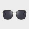 Neo Retro 3812SS Overfit Sunglasses BLACK