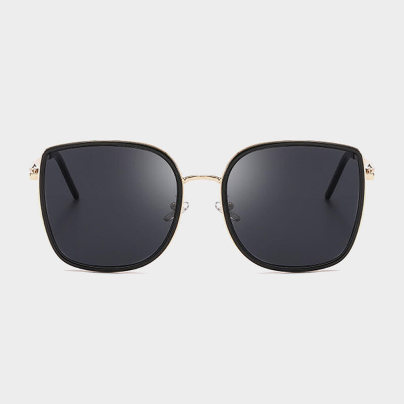 Neo Retro 3812SS Overfit Sunglasses BLACK