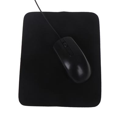 Tappetino per mouse da gioco 24 * 20 cm Tappetino per mouse nero antiscivolo