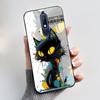 Custodia carina per Nokia 5.1/Nokia 5.1 Plus/Nokia X5/Nokia 5 Cover Shell Stampata Cover Protettiva Silicone Morbido Cartone Animato Nera