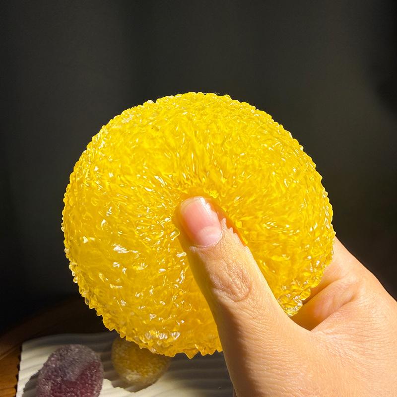 1Pcs Relief Anxiety Relief Gift Colorful Ice Slush Squeeze Ball With Crinkle Sound Diy Moldable Stress Ball Stress