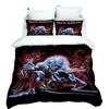 3D Skeleton Iron Woman Duvet Cover with Pillowcases, Bedding Set for Adult Boy Girl Bedroom Decoration Children Gift Single Bed