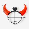 Party Show LED Lamp Devil Horn Headband Large Size
