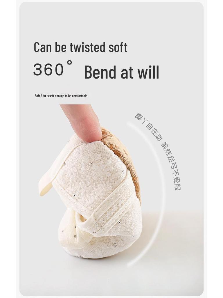 Baby Girls' Lace Bow Anti-slip Soft Sole Socks for Spring/Summer