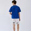 Goxo Woven PockeT T shirT Hook Slice Blue